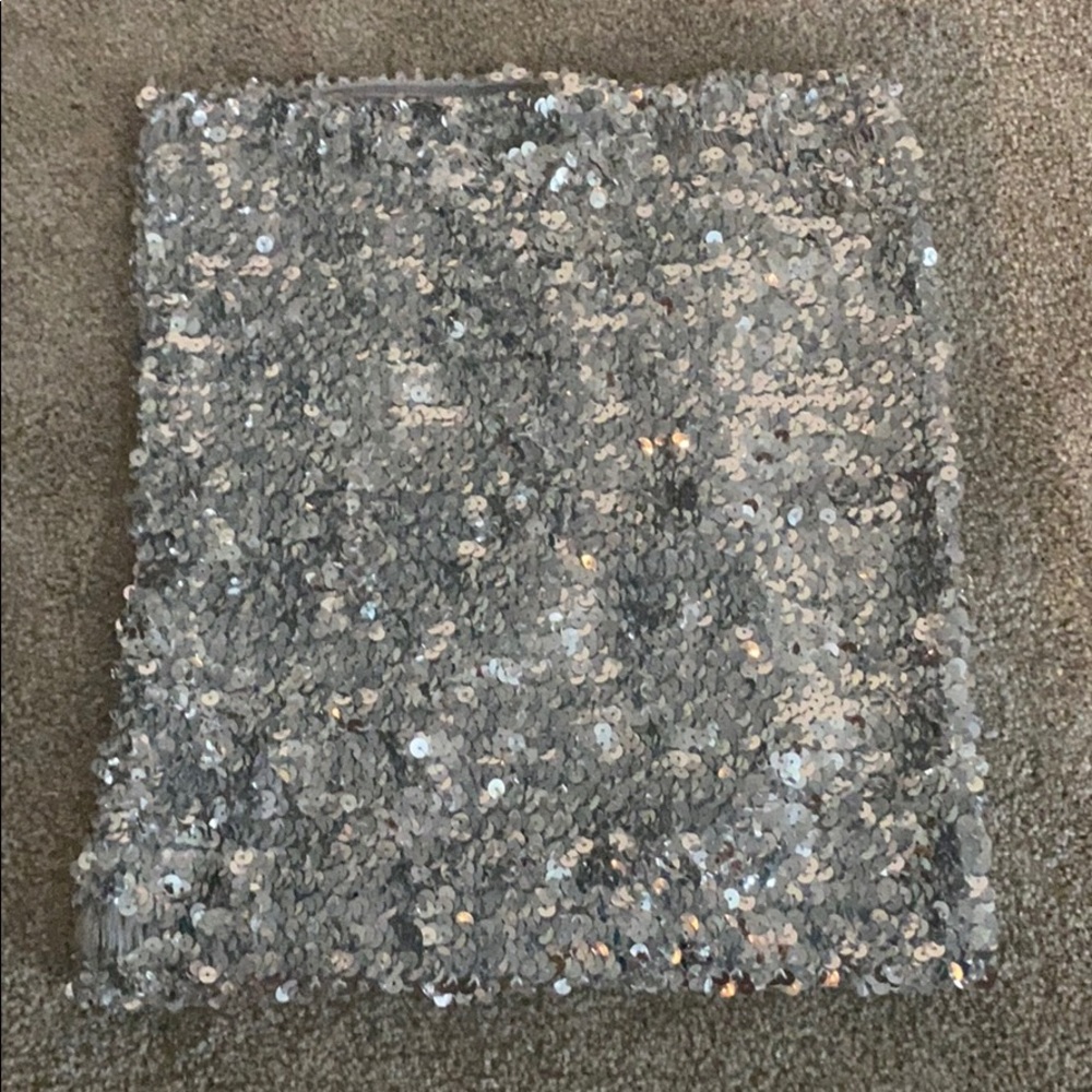 sliver sequence tube top!!